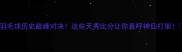 羽毛球历史巅峰对决这些天秀比分让你直呼神仙打架