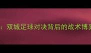 墨尔本城vs墨尔本双城足球对决背后的战术博弈与城市荣耀之争