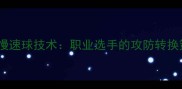 羽毛球快速球与慢速球技术职业选手的攻防转换策略与训练指南