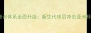 国足青训体系全面升级新生代球员冲击亚洲杯战略