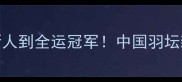 骆羽从省队新人到全运冠军中国羽坛新星成长全记录