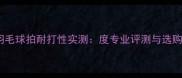 李宁羽毛球拍耐打性实测度专业评测与选购指南
