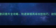 羽毛球双打高球意识提升全攻略快速掌握高球攻防技巧助你成为双打高手