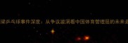 刘国梁乒乓球事件深度从争议漩涡看中国体育管理层的未来走向