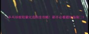 乒乓球板轻量化选购全攻略新手必看避坑指南