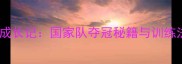 女双羽毛球国手成长记国家队夺冠秘籍与训练法则全最新