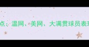 全球网球赛事盘点温网美网大满贯球员表现及赛事亮点全