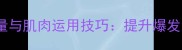 羽毛球杀球核心力量与肌肉运用技巧提升爆发力的科学训练方法