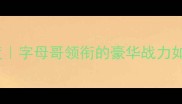 雄鹿全明星阵容深度字母哥领衔的豪华战力如何改写联盟格局