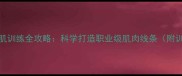 20岁球员增肌训练全攻略科学打造职业级肌肉线条附训练计划表
