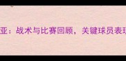 蓝队vs克罗地亚战术与比赛回顾关键球员表现及赛事影响
