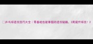 乒乓球进攻技巧大全零基础也能掌握的进攻秘籍3周提升球技