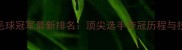 国内羽毛球冠军最新排名顶尖选手夺冠历程与技术分析