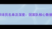 西班牙现役足球球员名单及深度国家队核心数据与战术体系全