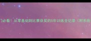 乒乓球入门必看从零基础到比赛获奖的5年训练全记录附系统训练计划