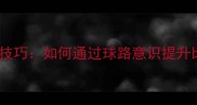 羽毛球实战技巧如何通过球路意识提升比赛胜率