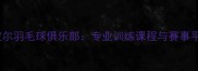 合肥波尔羽毛球俱乐部专业训练课程与赛事平台全