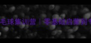 天津寒假少儿羽毛球集训营零基础启蒙到专业进阶全攻略