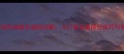 羽毛球发球区域编号规则详解入门者必看得分技巧与常见误区