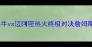总决赛前瞻达拉斯小牛vs迈阿密热火终极对决詹姆斯VS东契奇巅峰碰撞全