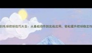 羽毛球控球技巧大全从基础动作到实战应用轻松提升控球稳定性