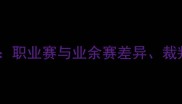 羽毛球计分规则全职业赛与业余赛差异裁判标准及常见误区