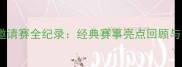 铜川国际羽毛球邀请赛全纪录经典赛事亮点回顾与运动员风采展示