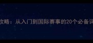乒乓球术语英语全攻略从入门到国际赛事的20个必备词汇与场景应用指南