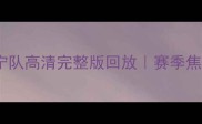 山东队vs辽宁队高清完整版回放赛季焦点战全记录