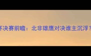 突尼斯VS摩洛哥非洲杯决赛前瞻北非雄鹰对决谁主沉浮战术大数据冠军归属