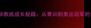 中国男单羽毛球教练成长秘籍从青训到奥运冠军的12年淬炼之路