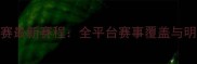 Rizin格斗联赛最新赛程全平台赛事覆盖与明星选手前瞻