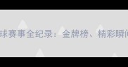 里约奥运会羽毛球赛事全纪录金牌榜精彩瞬间与历史性突破