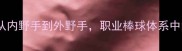 棒球球员分类全从内野手到外野手职业棒球体系中的角色与战术价值