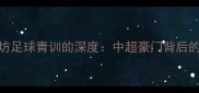 上海申花与廊坊足球青训的深度中超豪门背后的地域人才密码