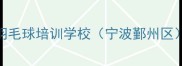 宁波张伟羽毛球俱乐部专业羽毛球培训学校宁波鄞州区的青少年成长与竞技提升平台