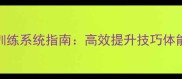 羽毛球个人训练系统指南高效提升技巧体能实战应用全