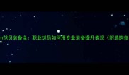 Vossen球员装备全职业球员如何用专业装备提升表现附选购指南