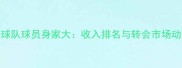 西班牙球队球员身家大收入排名与转会市场动态分析