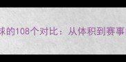 乒乓球与足球的108个对比从体积到赛事的惊人数据