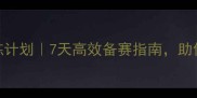 赛前羽毛球训练计划7天高效备赛指南助你速成竞技状态