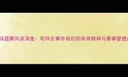 乒乓球退赛风波深度苟仲文事件背后的体育精神与赛事管理启示